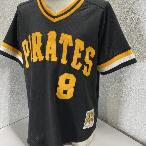 Mitchell & Ness Men’s Pittsburgh Pirates Willie Stargell Batting Practice Jersey - Picture 10 of 12